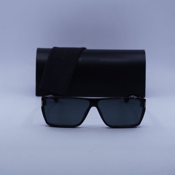 Saint Laurent SL 757 001 Square Sunglasses - Black/Grey - Picture 3 of 10